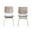 White Ash, variant on New Classic Furniture Oscar Solid Wood Dining Chair in Walnut (Set of 6)
