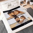 thumbnail image 4 of Personalized Photo Blankets Customized Throw Blankets with Picture Birthday Christmas Anniversary Valentines Mother's Day Gifts for Mom Women Best Friends Couple 6 Pictures Blankets, 4 of 5