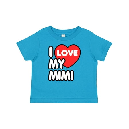 

Inktastic I Love My Mimi Gift Baby Boy or Baby Girl T-Shirt