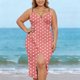 thumbnail image 2 of TaTaai Women Solid Color Sheer Chiffon Beach Cover Up Wrap Sarong Long Skirt with Tie Waist Lightweight Flowy Dress for Swimwear Vacation Pool Party Wear Gift, 2 of 9