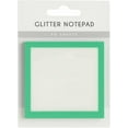 thumbnail image 2 of Post-its transparentes con purpurina - blocs de notas monos autoadhesivos para planificadores, libros y organización de oficinas, 2 of 3