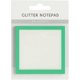 thumbnail image 2 of Post-its transparentes con purpurina - blocs de notas monos autoadhesivos para planificadores, libros y organización de oficinas, 2 of 3