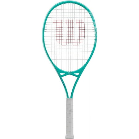 Wilson Essence 112 Adult Recreational Tennis Racket - Grip Size 2-4 1/4, Teal