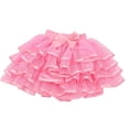 thumbnail image 2 of Tortoise & Rabbit Little Girls and Big Girls Tulle Tutu Skirt,Pink,3-4T, 2 of 4