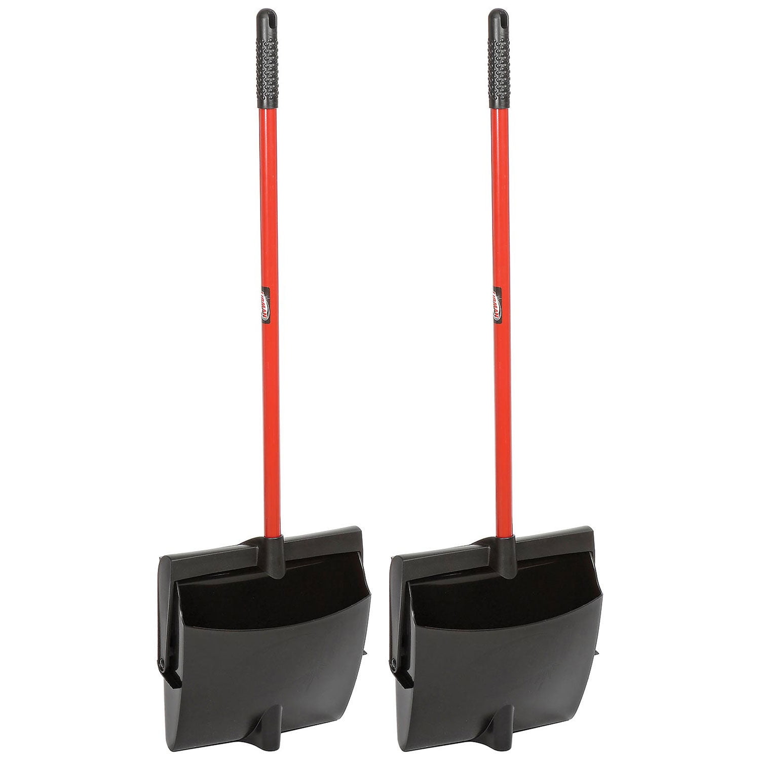 Libman Commercial 918 Lobby Dust Pan Open Lid, Lot of 2