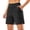 Black, variant on High-Waisted Athletic Shorts for Women - 6" Inseam with Pockets, Soft Fabric for Running, Walking & Yoga (Light Gray, M)