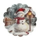 thumbnail image 2 of Ireezec Christmas Diatomite Placemat t Reusable Heat Resistant Washable Table Mats Holiday Dining Party Decoration Insulated Tabletop Protector for Festive Gatherings, 2 of 6