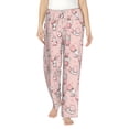 thumbnail image 2 of Goofa Easter Rabbit Printed Soft Pajama Pants for Women, Wide Leg Comfy Casual Lounge Yoga Pants-X-Large, 2 of 9