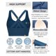 thumbnail image 5 of Sujetador deportivo RUNNING GIRL High Impact Azul Oscuro para Mujer, 5 of 6