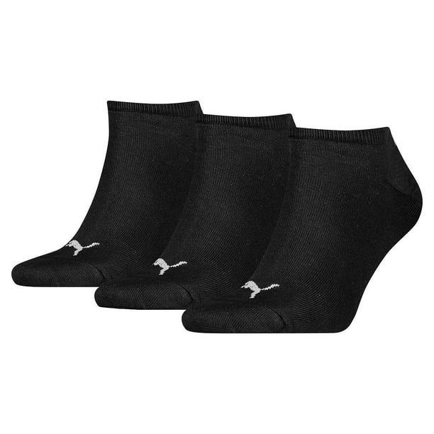 Puma Unisex Adult Invisible Socks (Pack of 3)