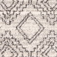 thumbnail image 6 of SAFAVIEH Melrose Coleman Overdyed Geometric Shag Area Rug, Ivory/Grey, 6'7" x 6'7" Round, 6 of 7