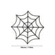 thumbnail image 2 of 12 piezas de telarañas de Halloween para decoraciones de Halloween., 2 of 3