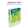 thumbnail image 5 of Samsill 18957 11 in. x 8.5 in. 3 Rings 1.5 in. Capacity Earth's Choice Plant-Based Round Ring View Binder - White, 5 of 8