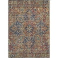 thumbnail image 2 of Addison Rugs Chantille Indoor/Outdoor Traditional Oriental Red Washable Rectangle Rug, 9' x 12', 2 of 6