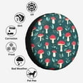 thumbnail image 6 of Kdxio Amanita Mushroom for Tire Cover Wheel Protectors Tyre Covers Weatherproof Wheel Covers Universal Fit for Trailer Rv SUV Truck Camper Travel Trailers 17 inch, 6 of 8