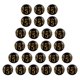 thumbnail image 3 of 200pcs Buddhist Spacer Charms for Jewelry Making – Black Six Word Beads for DIY Bracelets, Necklaces & Spiritual Gifts, 3 of 3