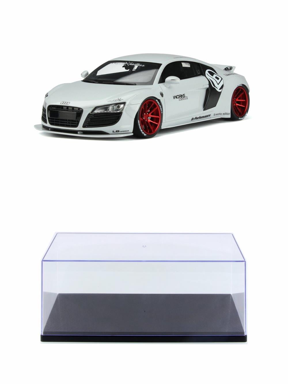 Diecast Car w/Display Case - Audi R8 LB-Works Liberty Walk, Glazier ...
