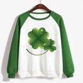 thumbnail image 4 of FAIWAD Womens St Patricks Day Tunic Tops Long Sleeve Round Neck Tunic Tops Plus Size Pullover Tops, 4 of 4