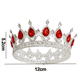thumbnail image 2 of Corona para cumpleaños, Tiara, hermosa corona de metal de cristal, corona de princesa para fiesta de graduación, diadema para disfraz, 2 of 5