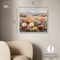 thumbnail image 4 of Wildflower Whorl Canvas Print Farmhouse Art by Art Remedy, White Frame, 24 x 20, 4 of 6