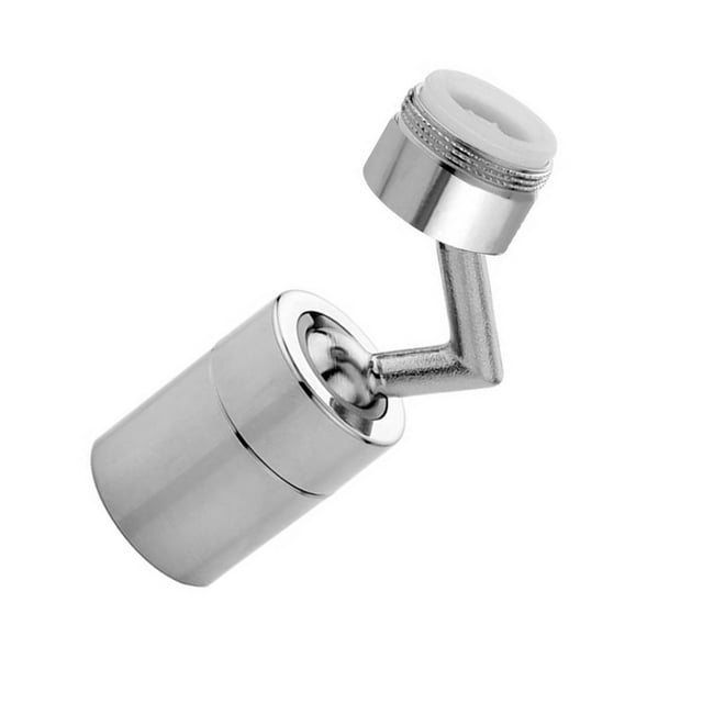Hi.FANCY 720 degrees Rotating Water Tap Kitchen Laundry Room Adjustable Splash Proof Metal Water Faucet Type 1
