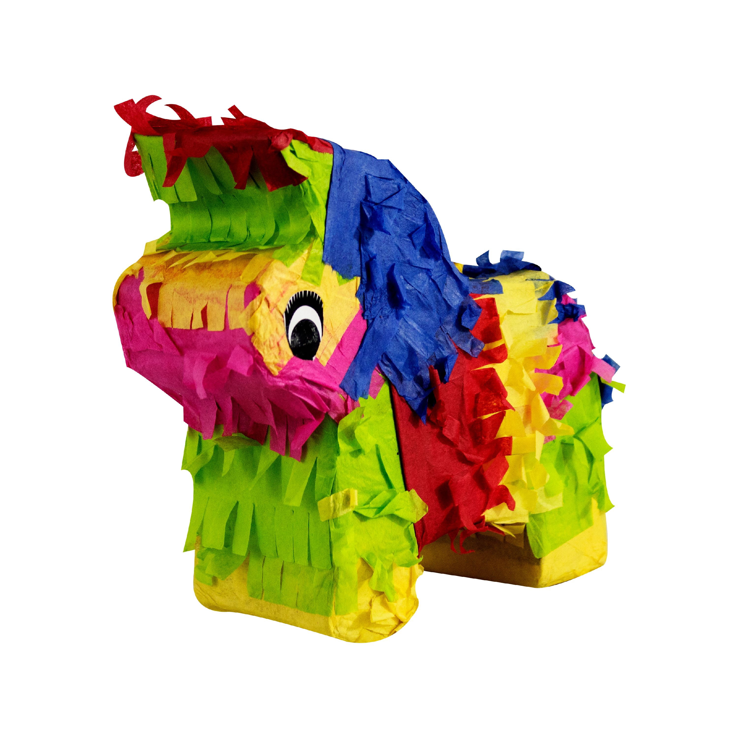 Extra Mini Donkey Party Pinata, 8" Pinata, Traditionally Handcrafted