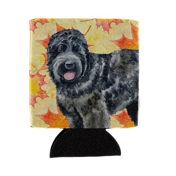 Carolines Treasures BB9938CC Black Russian Terrier Fall Can or Bottle Hugger  Can Hugger multicolor