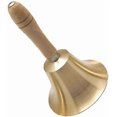 thumbnail image 2 of Applicable to Solid Hand Bell Brass Bell Service Bell Wooden Call Bell For Home Decoration, 2 of 3