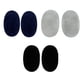 thumbnail image 1 of 3 Pares De Tela De Ovalada Coser En El Codo Costura Hugo Parches de rodilla para el codo Negro Gris Azul, 1 of 10