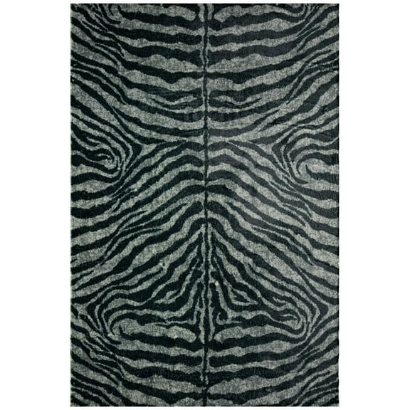 Dalyn Akina Area Rug AK1 Ak1 Midnight Midnight Faded Rows 8' x 10' Rectangle