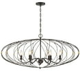 thumbnail image 2 of 6 Light Chandelier     -Traditional Installation Crystorama Lighting Zuc-A9036-Eb-Ga, 2 of 5
