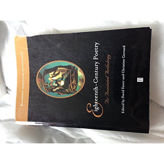 Pre-Owned Eighteenth-Century Poetry (Paperback) 0631206248 9780631206248