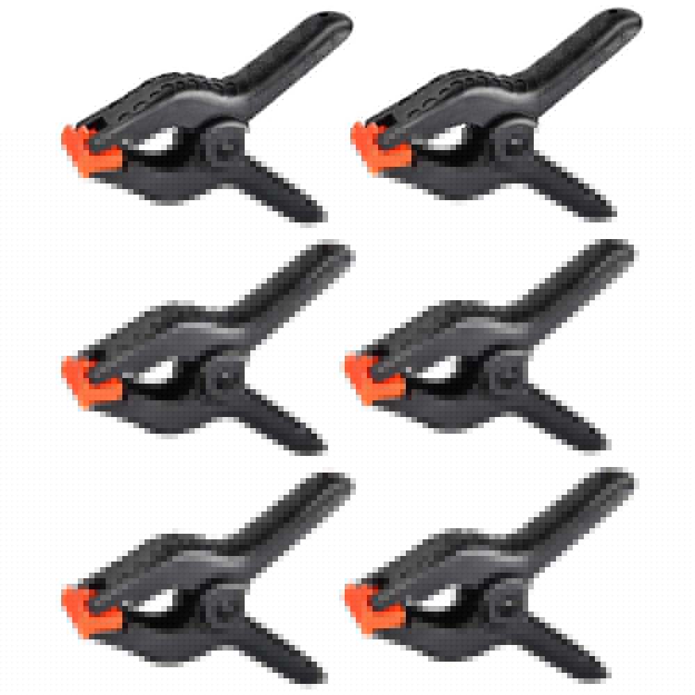 thumbnail image 2 of Background Spring Clip, 4.5 inch (about 11.2 cm) Nylon Heavy-duty Clip, Suitable for Background Stand, Photography Studio, Photography, Chrome-Plated Screen, Carpentry, 2 of 7