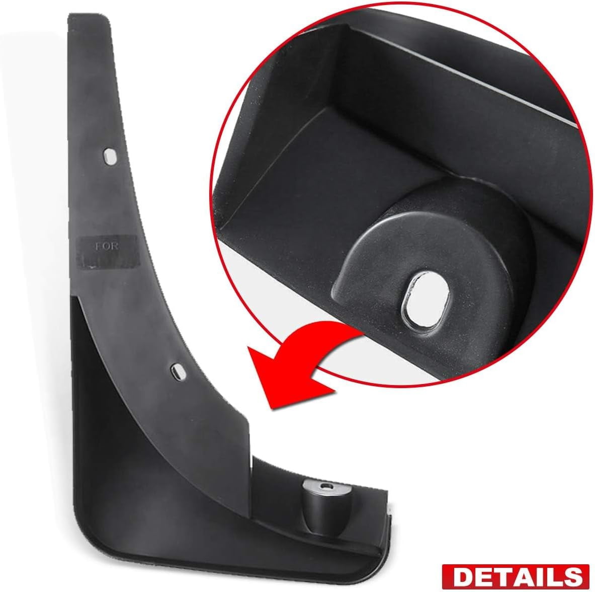 A-Premium Splash Guard Mud Flaps Replacement for Buick Enclave 2008-2017 Front and Rear 4-PC Set