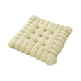thumbnail image 5 of MAGIDEAL Biscuit Shape Cushion Biscuit Pillow Simple Modern Floor Cushion Chair Green, 5 of 8