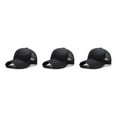 thumbnail image 2 of Transemion Lightweight Baseball Cap Comfort And Functionality Combined Sun Protection black 3Set, 2 of 6