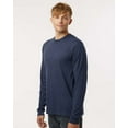thumbnail image 2 of Tultex 202LS Fine Jersey Long Sleeve T-Shirt-Heather Denim-S, 2 of 6