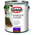 thumbnail image 6 of Glidden Porch & Floor 1 gal. Brown Satin Interior/Exterior Paint with Primer, 6 of 7