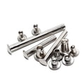 thumbnail image 3 of 200 Pcs Aluminum Large Flat Head Hollow Rivet Screws M5x20mm., 3 of 4