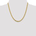 thumbnail image 2 of 14k Yellow Gold 20 Inch 4.75mm Rope Chain Necklace Pendant Charm, 2 of 9