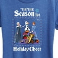 thumbnail image 3 of Frozen 2 - Tis The Season For Holiday Cheer - Women's Short Sleeve Graphic T-Shirt, 3 of 5