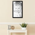 thumbnail image 3 of ArtToFrames 15" x 27" Satin Black Double Step Lip Picture Frame, 15x27 inch Black Wood Poster Frame (WOM-1418), 3 of 7