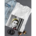 thumbnail image 3 of Cool Picture Graphic Women White T-Shirt, Female Medium, 3 of 4