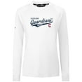 thumbnail image 2 of Women's Levelwear White Cleveland Guardians Slender Glide T-Shirt, 2 of 3