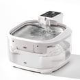 thumbnail image 1 of Zootealy Fontaine d'Eau pour Animaux à Circulation Automatique 4,5 L Grande Capacité Bol pour Chien Distributeur d'Eau Intelligent Non Électrique pour Chats Version Améliorée Couleur Blanche, 1 of 7