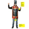 thumbnail image 2 of Rasta Imposta Get Real Whisky Bottle Halloween Costume, Adult One Size Fits Most, Brown, 2 of 2