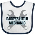 thumbnail image 3 of Inktastic Daddys Little Mechanic Baby Boy Boys Baby Bib, 3 of 4
