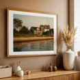 thumbnail image 5 of Along The Bay, Saltaire 02 - Saltaire New York Photography Oak Framed Wall Art Print 20 x 30 inches, 5 of 6