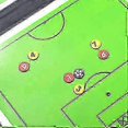 thumbnail image 5 of Tactical Magnetic Coaching Board Kit For Football With Sunrain Brand Clipboard And Mark-868 Dry Erase, 5 of 5