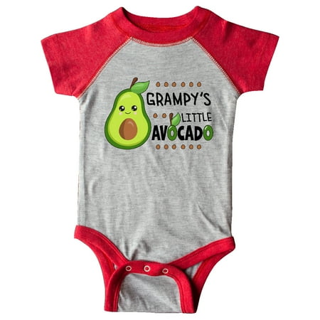 

Inktastic Grampy s Little Avocado with Cute Baby Avocado Gift Baby Boy or Baby Girl Bodysuit